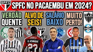 VERDÃO TENTA CHAPÉU NO RIVAL 6 CLUBES QUEREM BH ZÉ RICARDO BARATO SP NO PACAEMBU FLA INTER COX [upl. by Kali]