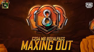 M8 Royal Pass Maxed Out  5x Royal Pass Giveaway [upl. by Illak]