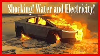 Shocking Look What Happens to ELECTRIC Vehicles in a Hurricane [upl. by Jemy]