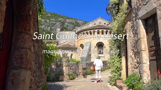 Saint Guilhem le désert patrimoine religieux et naturel exceptionnel dans lHérault [upl. by Schaffel392]