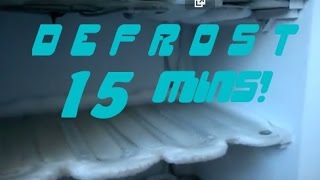 Defrost a freezer very fast [upl. by Anav]