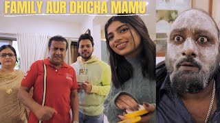 FAMILY AUR DHICHA MAMU Ft GULLU DADA [upl. by Zetnwahs]