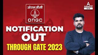 ONGC Recruitment 2022  ONGC Recruitment Through GATE  Complete Information [upl. by Ynafit]