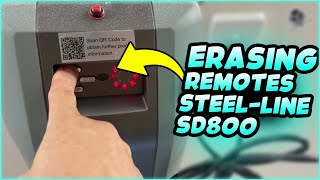 Securing Your Garage Erasing Remotes on a SteelLine SD800 Quick amp Easy  74 [upl. by Daile50]