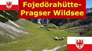 🚶🏽‍♂️Dolomiten Pragser WildseeSüdtirol  Pragser Furkel  Hochalm  FojedöraHütte  GrünwaldTal [upl. by Patric]