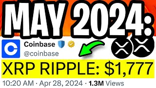 XRP RIPPLE MILLIONAIRES IN 1 WEEK  COINBASE JUST DID MADNESS   RIPPLE XRP NEWS TODAY [upl. by Anelehs111]