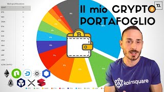 Il MIO Portafoglio CRYPTO 🔥 [upl. by Yednil487]