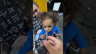 I cut her son hair at Walmart😱 [upl. by Delphinia]