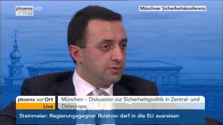 Sicherheitskonferenz  Diskussion quotSicherheitspolitik in Zentral und Osteuropaquot am 01022014 [upl. by Sedgewinn]