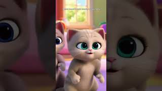 Kitty Cat Meow Meow 🐾 Fun Cat Sounds for Kids shorts [upl. by Sarette80]