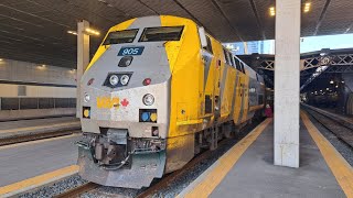 Via Rail Canada Corridor Train 64 Toronto ⇒ Montreal [upl. by Ormsby]