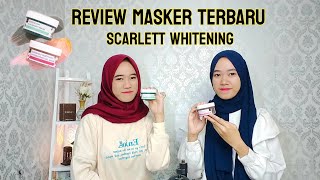 Review Masker Scarlett Whitening Herbalism Mugwort Mask  Seriously Soothing amp Hydrating Gel Mask [upl. by Yrelav474]