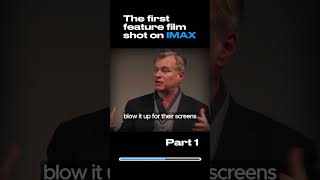 The first Feature Film shot on IMAX by Christopher Nolan  Part 1 [upl. by Liggitt]