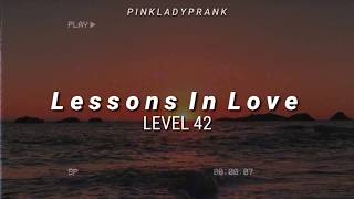 Lessons in Love  Level 42 Español  Inglés [upl. by Melany33]