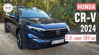 Honda CRV 2024 eHEV 20 iMMD eCVT test PL Pertyn Ględzi [upl. by Rasec987]