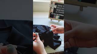 How to Make and install strap Holders or Bra keepers Tutorial [upl. by Enymzaj]