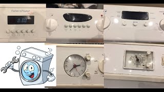 Setting Oven ClocksTurning off Auto [upl. by Leorsiy41]