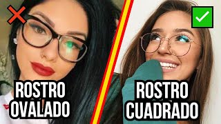 que TIPO DE GAFAS usar según tu rostro 🤓😎  te veras MAS BONITA [upl. by Ahseek]