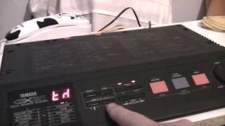 MIDI recording with Yamaha QX 21 hardware sequencer [upl. by Kcirdez]