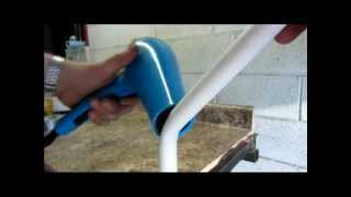 How to Bend PVC Pipe  quick lesson [upl. by Letnuahc]