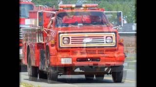 PARADE DES POMPIERS DE LA PÉNINSULE ACADIENNE  23 AOÛT 2014 [upl. by Marty758]