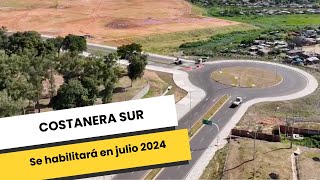 Habilitación definitiva de la COSTANERA SUR se realizará en el mes de julio 2024 [upl. by Assirod692]