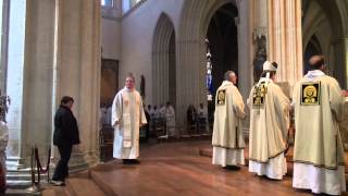 La messe Chrismale à Quimper  5  Liturgie de lenvoi [upl. by Una]