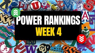 Week 4 College Football Power Rankings [upl. by Aidnahs424]