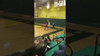 JV Basketball peak moment throwback buzzerbeater [upl. by Eelsel]