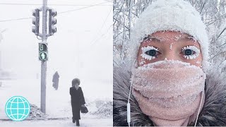 OYMYAKON O LUGAR HABITADO MAIS FRIO DO MUNDO [upl. by Enelyam301]