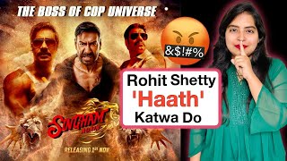 Singham Again Movie REVIEW  Deeksha Sharma [upl. by Bainter]