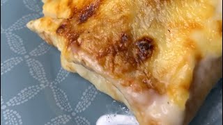 Crêpes salées gratinées au four farcies au poulet et au champignons crepes cuisine dz [upl. by Novj]