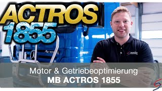 Motor amp Getriebeoptimierung  MB Actros 1855 [upl. by Kerekes]