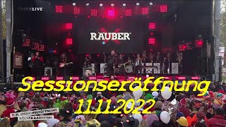 Räuber  Sessionseröffnung Kölner Karneval 11112022 [upl. by Chud26]