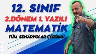 12 SINIF TÜM YAZILI SENARYOLARI ÇÖZÜMÜ  2DÖNEM 1YAZILI Hazırlık [upl. by Einnaffit662]