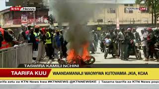 Vurugu laanza kushuhudiwa katikati ya jiji la Nairobi [upl. by Rats39]