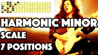 Apprendre les postions de gamme mineure harmonique à la guitare  Le Guitarvlog avec Seb Zunino [upl. by Merl]