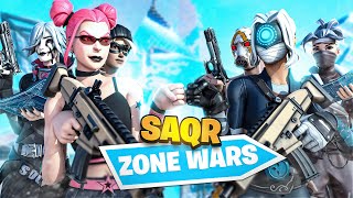 3V3 SAQR Zone Wars  🦅🔥تحدي زون وارز مع فريق صقر  Souriano  Unit  QnDx  Az2m  Modisk  Rapit [upl. by Myrta]