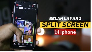 Cara Split Screen di Iphone  Belah LAyar 2 Iphone 2024 [upl. by Desdamonna19]