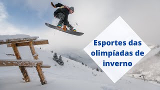 Esportes das olimpíadas de inverno [upl. by Borden82]