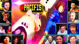 Youtubers REACTION to the First Encounter with FROGGIT  UNDERTALE TRUE PACIFIST Route [upl. by Thaddeus]