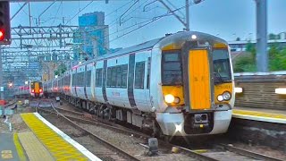 Trains At Bethnal Green  Sunday 30th August 2015 [upl. by Erodeht875]