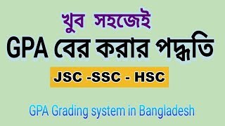 GPA Grading System in Bangladesh [upl. by Honor533]