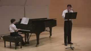 Sonata No 1 I amp II John Ernest Galliard  Trombone Solo with Piano [upl. by Trefor]