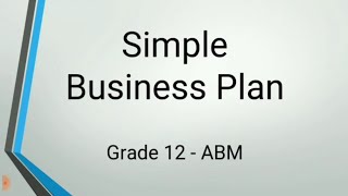 Business Plan [upl. by Loreen]