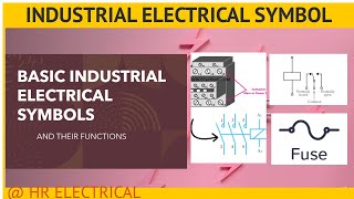 Electrical symbols  Circuit Drawing  Industrial Symbols [upl. by Thilda392]