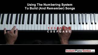 Part 2 Chord secrets for learning beginning piano fast to play hundreds of songs instantly [upl. by Wildee306]