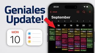 Apple Kalender amp Erinnerungen ENDLICH gut iOS 18 [upl. by Linc]