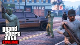 PROTEGER LE MASTODONTE  GTA 5 ONLINE [upl. by Eudoxia]