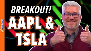 AAPL and TSLA Kick Off Q2 With BREAKOUTS [upl. by Etteniotna302]